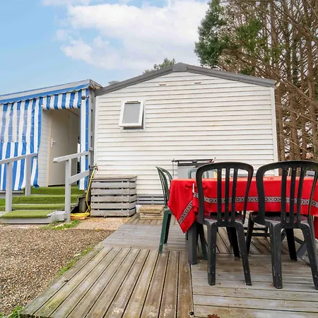 Mobil-home 2 Avec Climatisation, Terrasse Et Piscine A - Fr-1-50-162 *