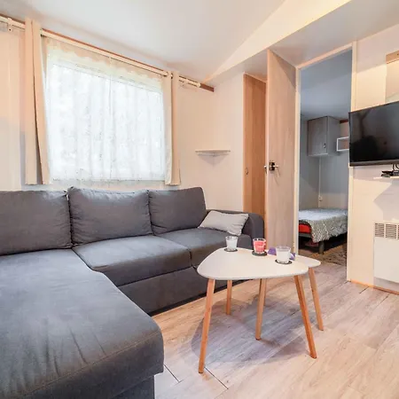 Mobil-home 2 Avec Climatisation, Terrasse Et Piscine A - Fr-1-50-162 Mimizan