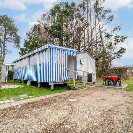 Mobil-home 2 Avec Climatisation, Terrasse Et Piscine A - Fr-1-50-162 Mimizan-Plage